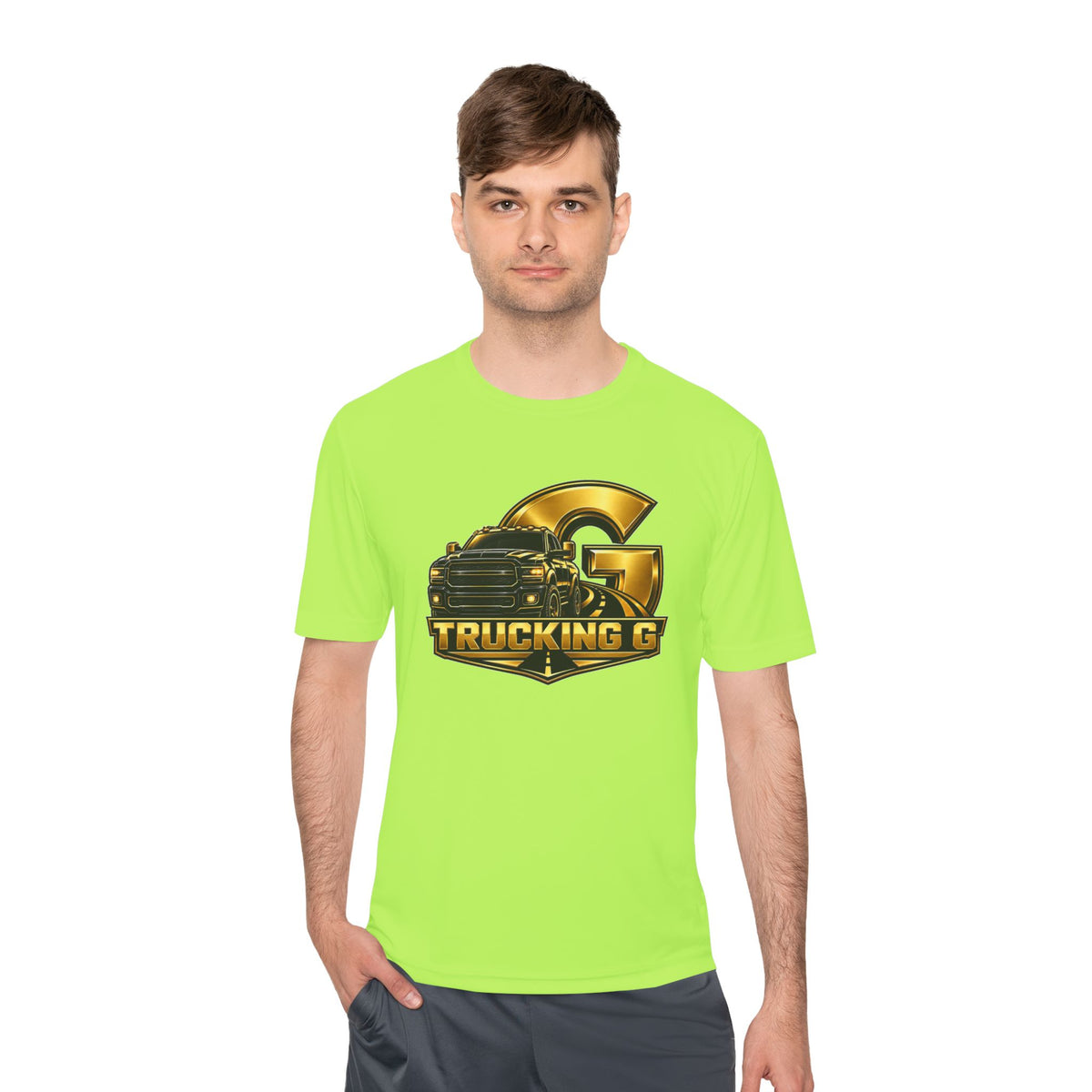 Custom Moisture-Wicking Tee — Personalized Work Shirt