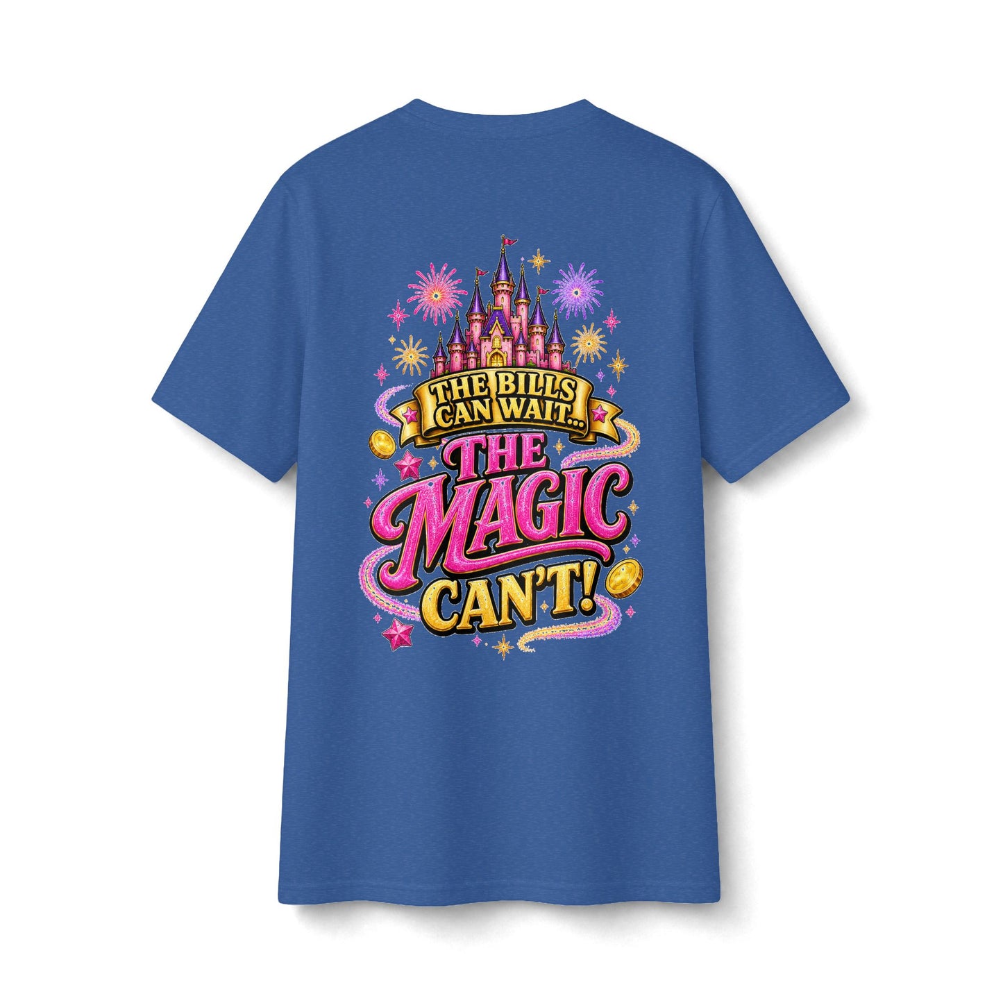 Disney Money V-Neck Tee — “If I Say I’m Broke It’s Disney Money” Graphic Shirt