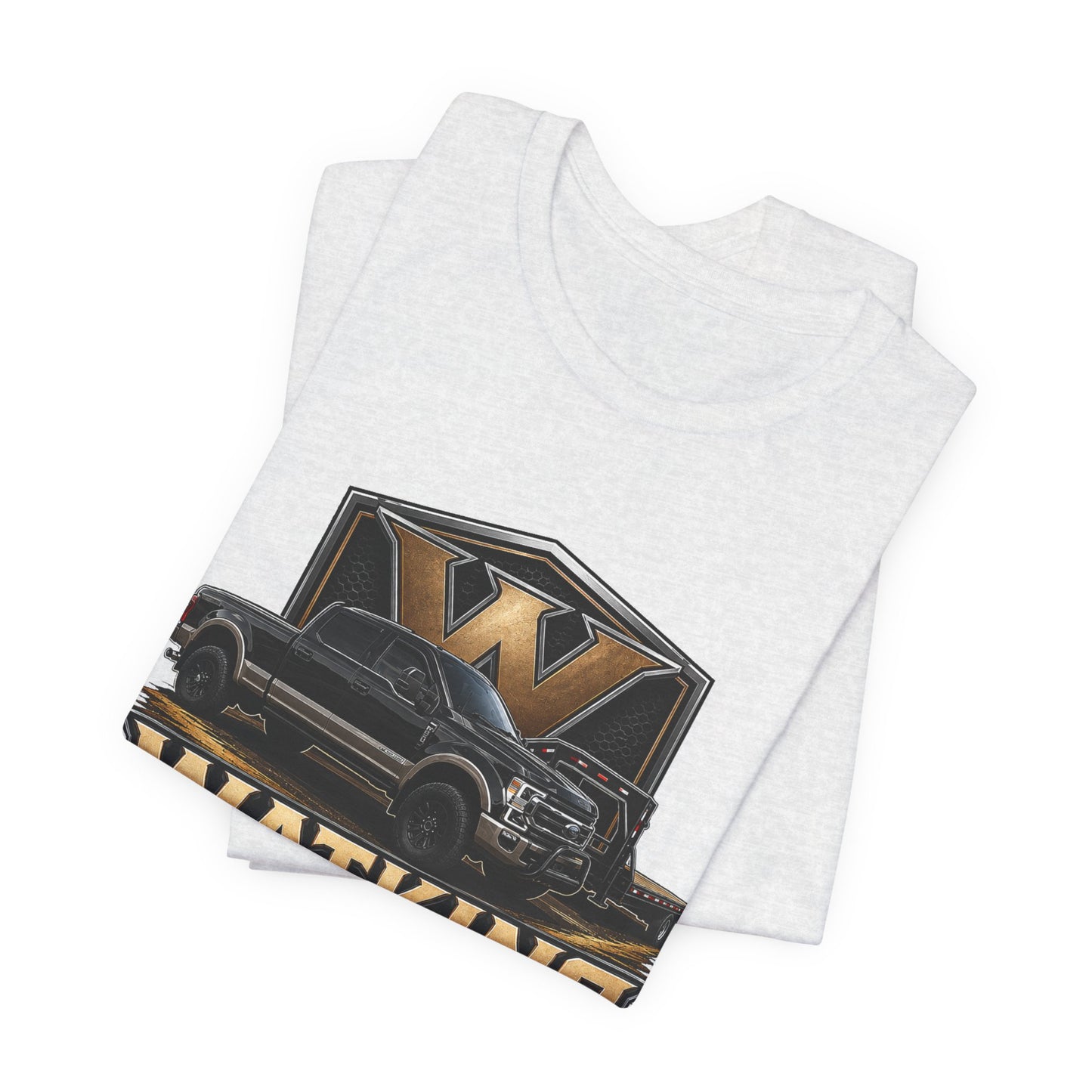 Watkins Trucking LLC Logo T‑Shirt — Gabriel Watkins Contact Graphic Tee