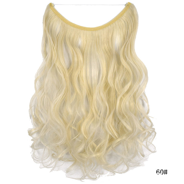 Women's One - piece Seamless Hair Extension Halo - Getmgirlzworld Shop