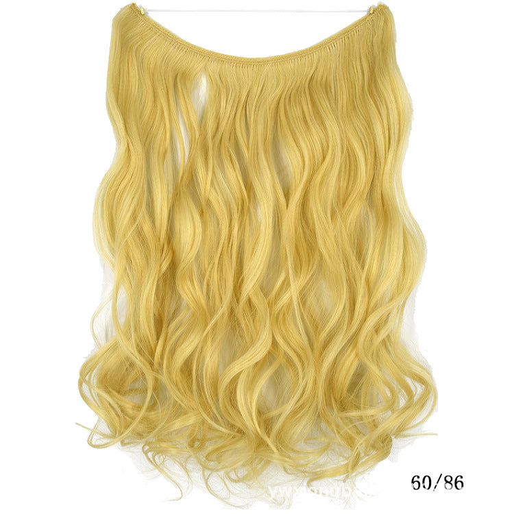 Women's One - piece Seamless Hair Extension Halo - Getmgirlzworld Shop