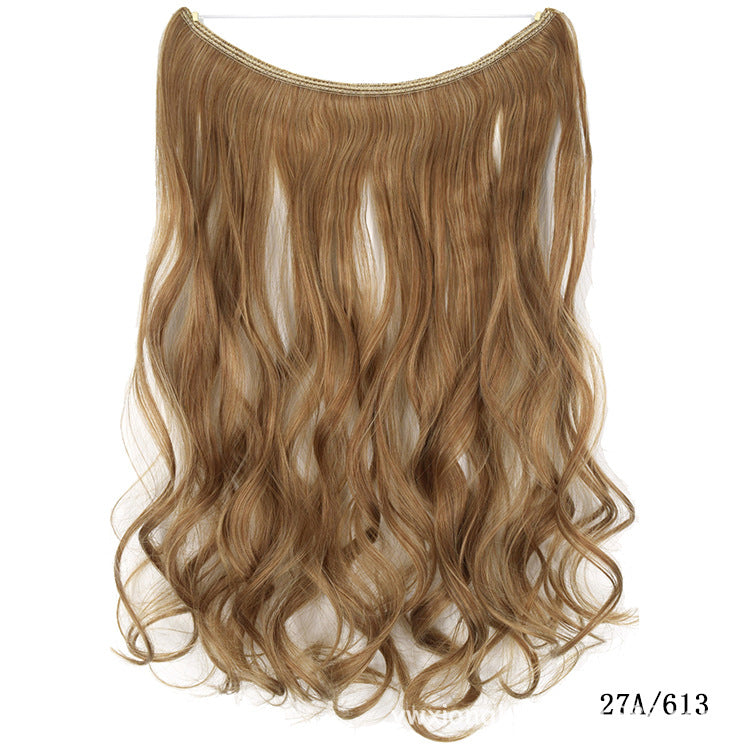 Women's One - piece Seamless Hair Extension Halo - Getmgirlzworld Shop