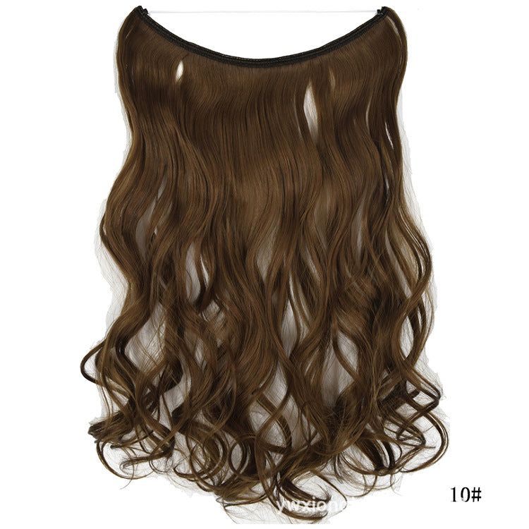 Women's One - piece Seamless Hair Extension Halo - Getmgirlzworld Shop