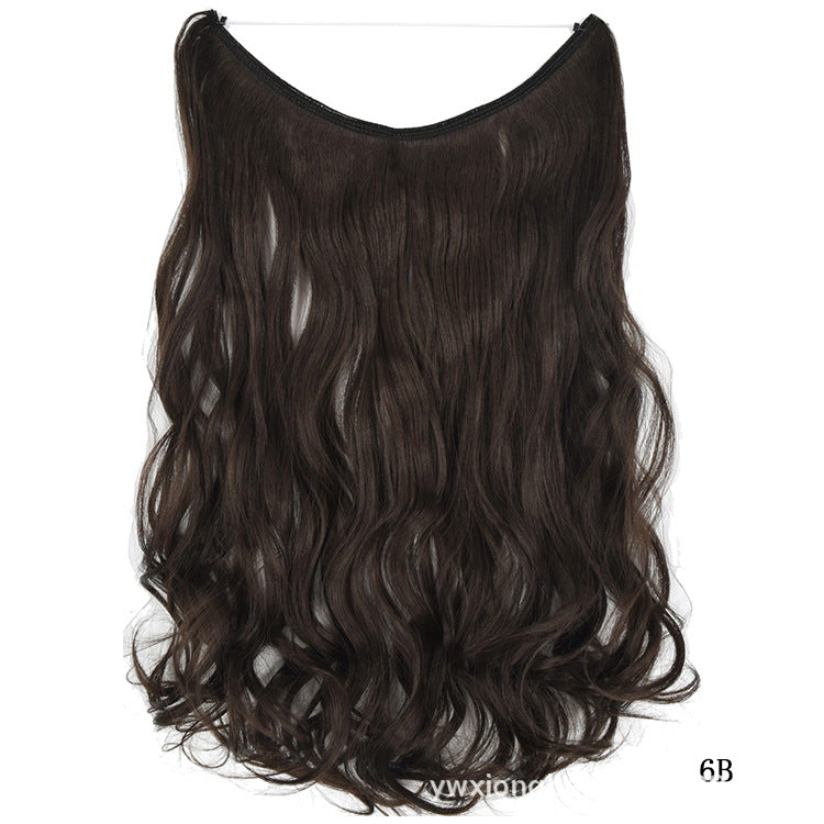 Women's One - piece Seamless Hair Extension Halo - Getmgirlzworld Shop