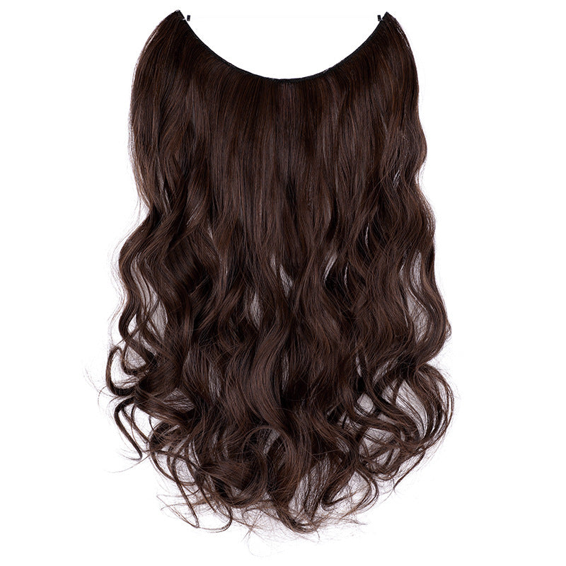 Women's One - piece Seamless Hair Extension Halo - Getmgirlzworld Shop