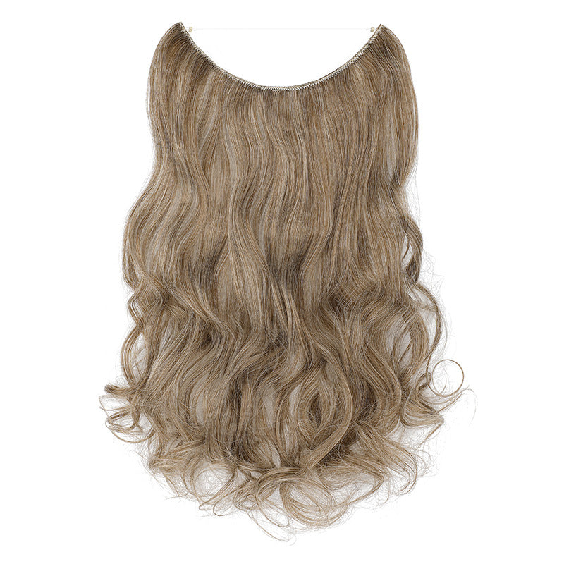 Women's One - piece Seamless Hair Extension Halo - Getmgirlzworld Shop