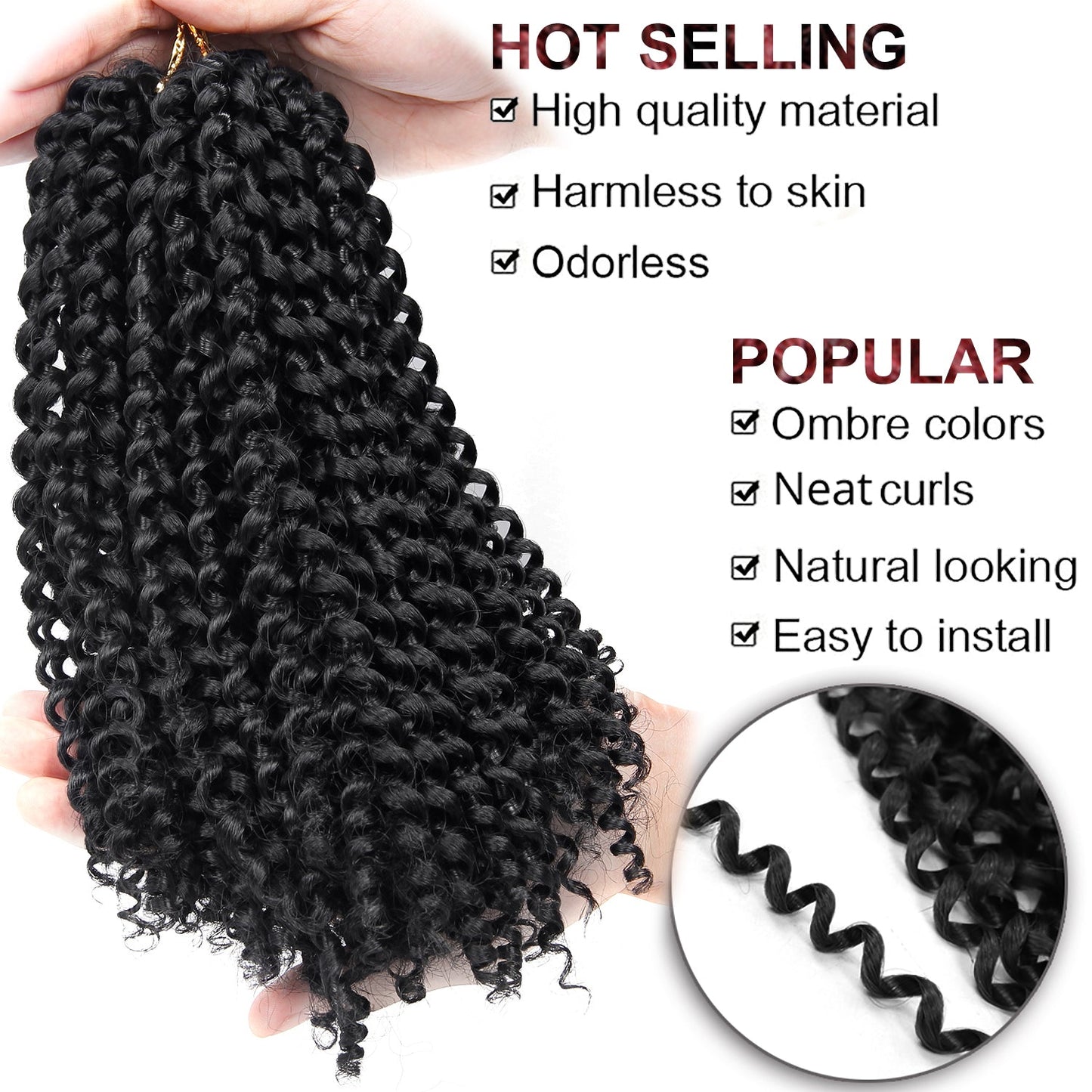 African hair extension crochet hair - Getmgirlzworld Shop