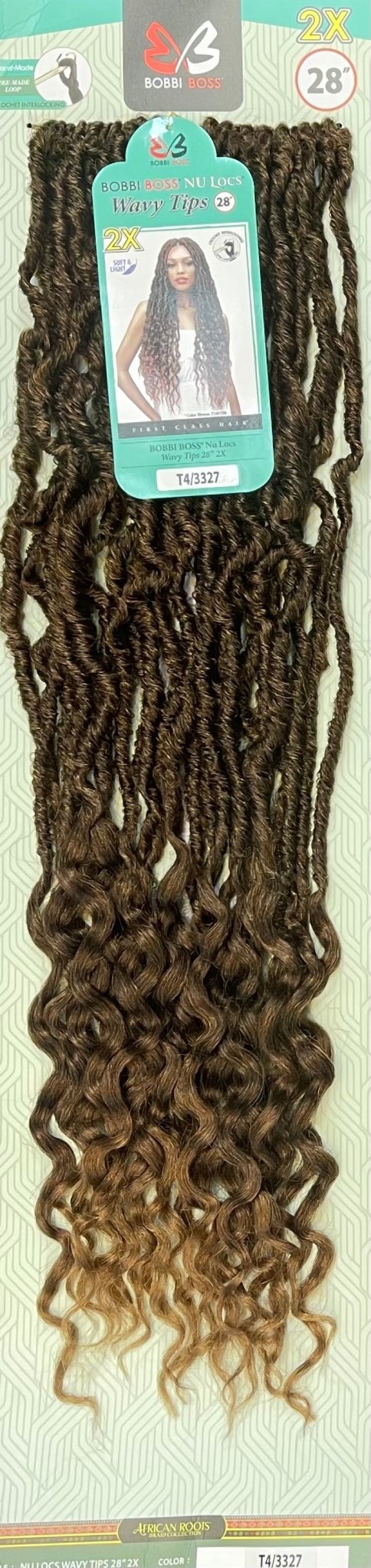 Bobbi Boss Nu Locs Wavy Tips 28" 2X - Getmgirlzworld Shop