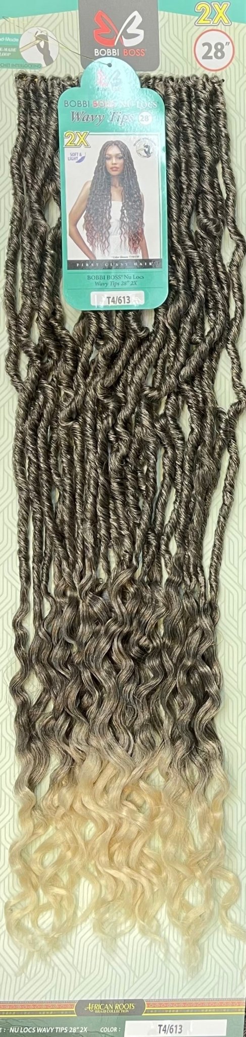 Bobbi Boss Nu Locs Wavy Tips 28" 2X - Getmgirlzworld Shop