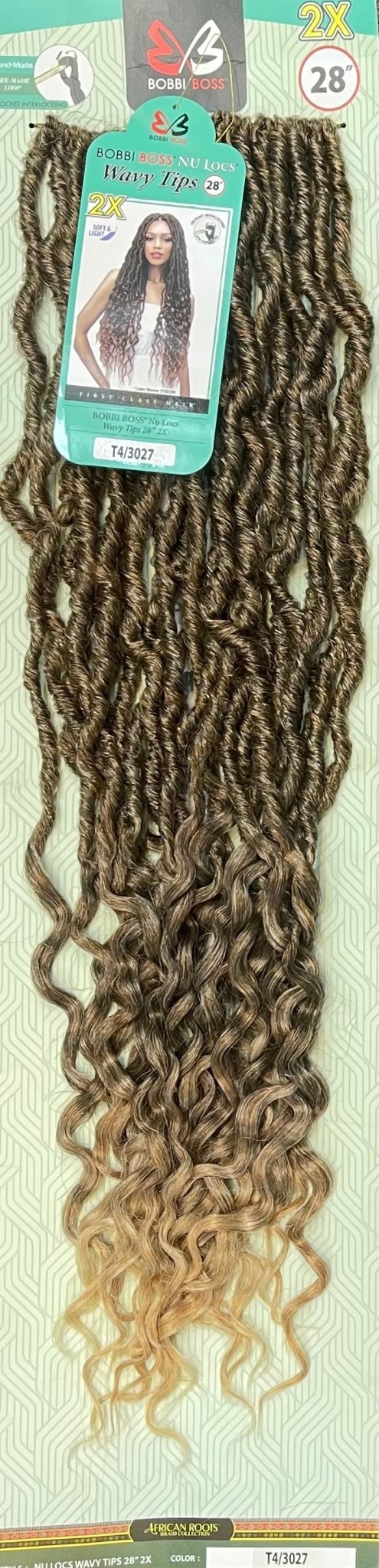 Bobbi Boss Nu Locs Wavy Tips 28" 2X - Getmgirlzworld Shop