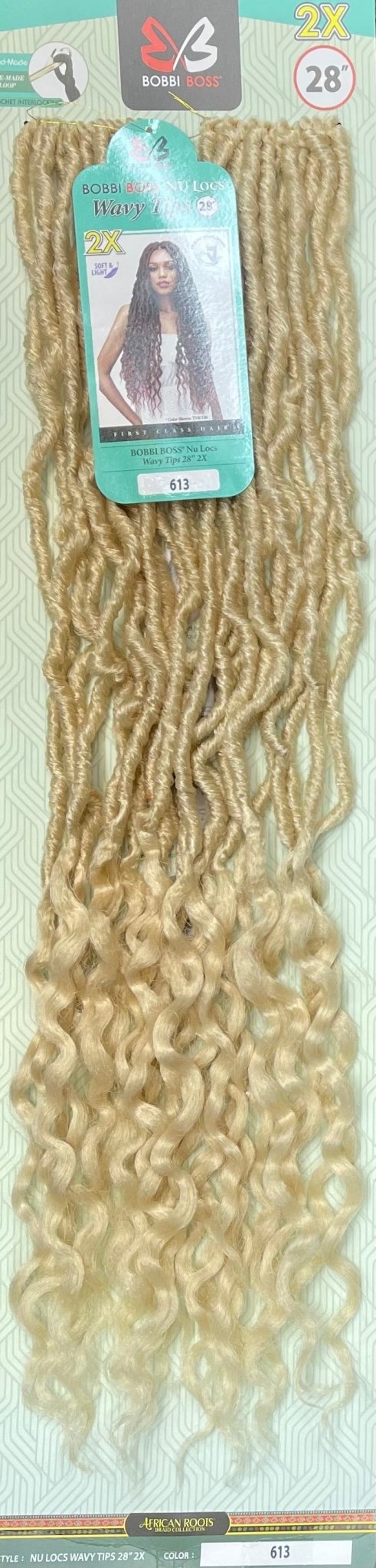 Bobbi Boss Nu Locs Wavy Tips 28" 2X - Getmgirlzworld Shop