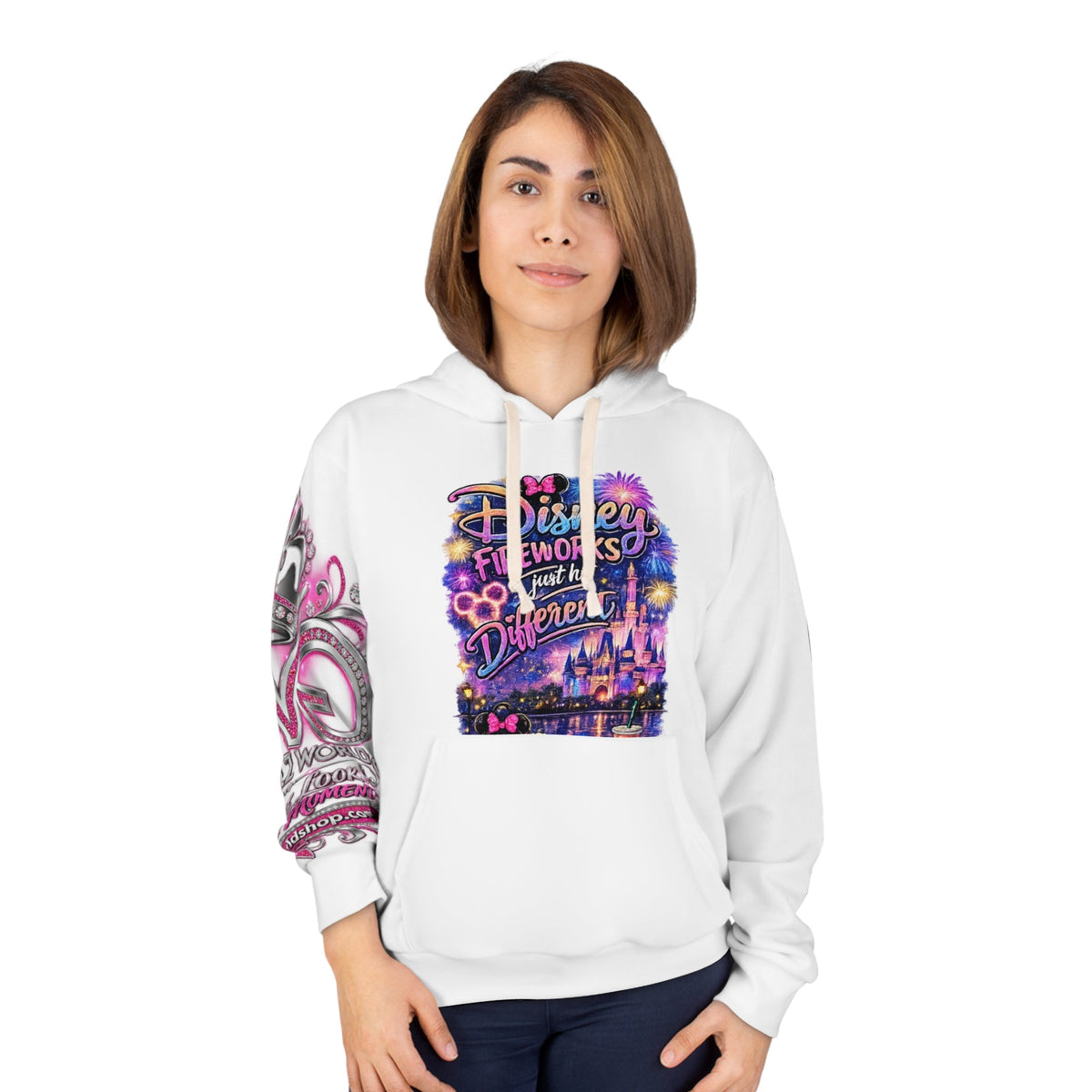 Castle Fireworks Hoodie — "Just Hit Different" Pullover - Getmgirlzworld Shop