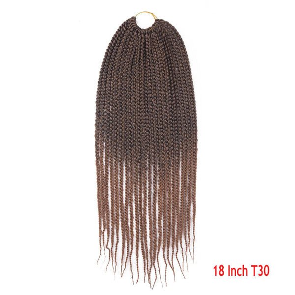 Crochet Hair Senegal Box Braids Braid Hair Extension - Getmgirlzworld Shop