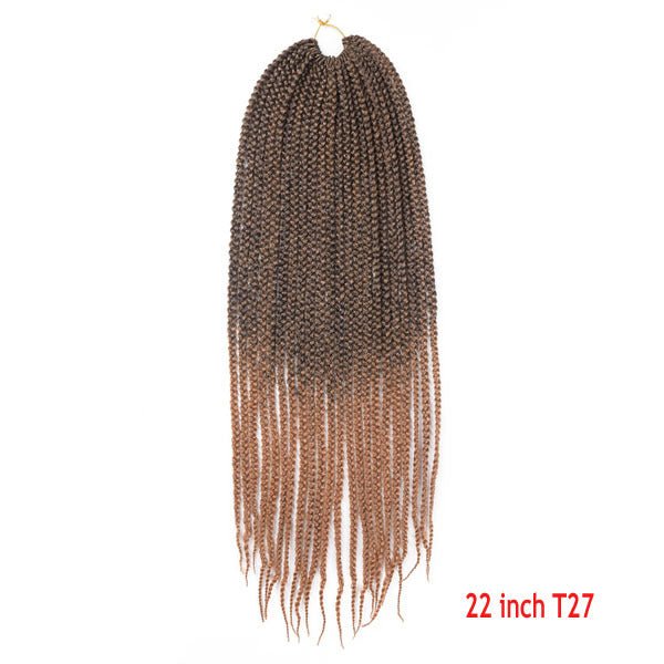 Crochet Hair Senegal Box Braids Braid Hair Extension - Getmgirlzworld Shop