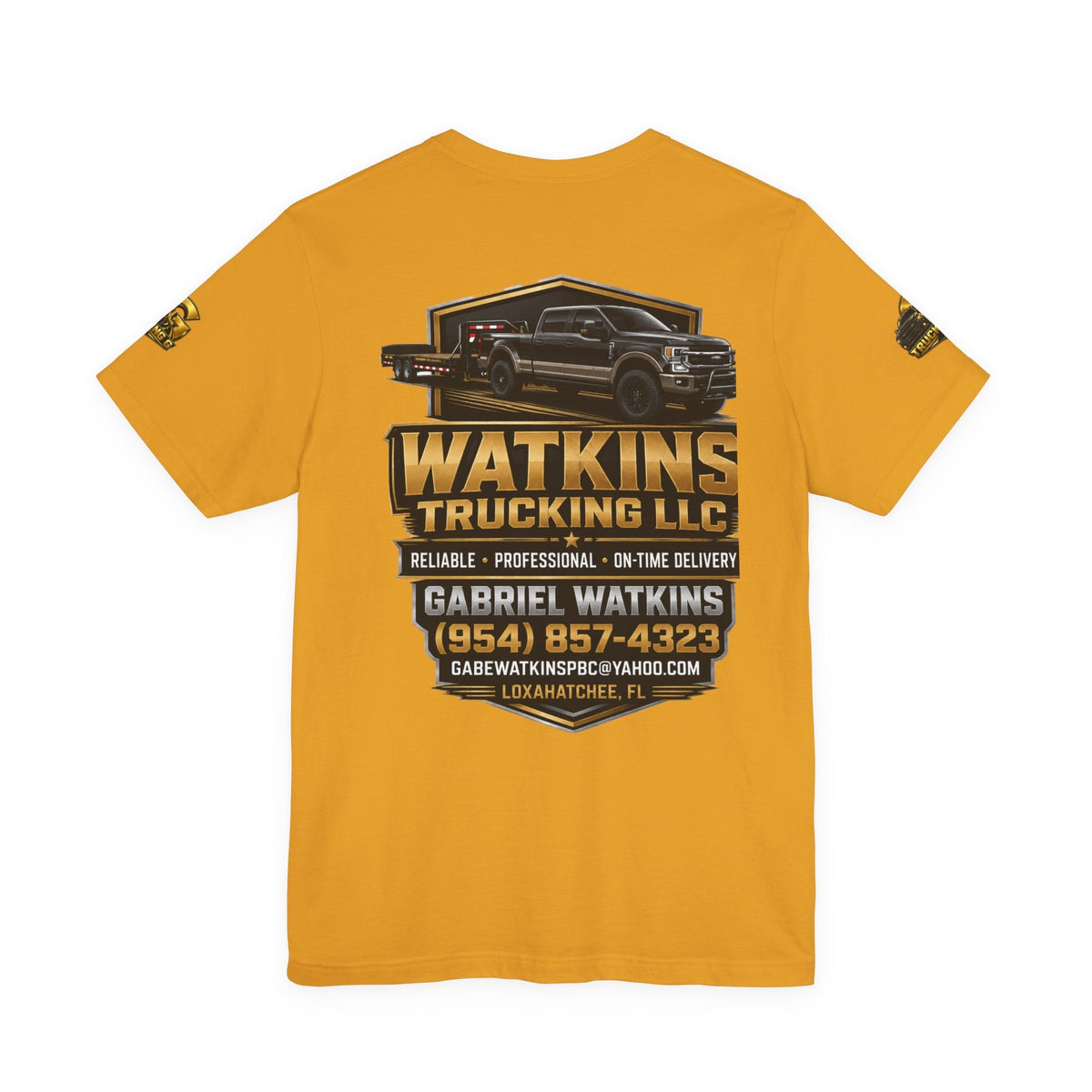 Custom Logo T‑Shirt — Contact Graphic Tee - Getmgirlzworld Shop
