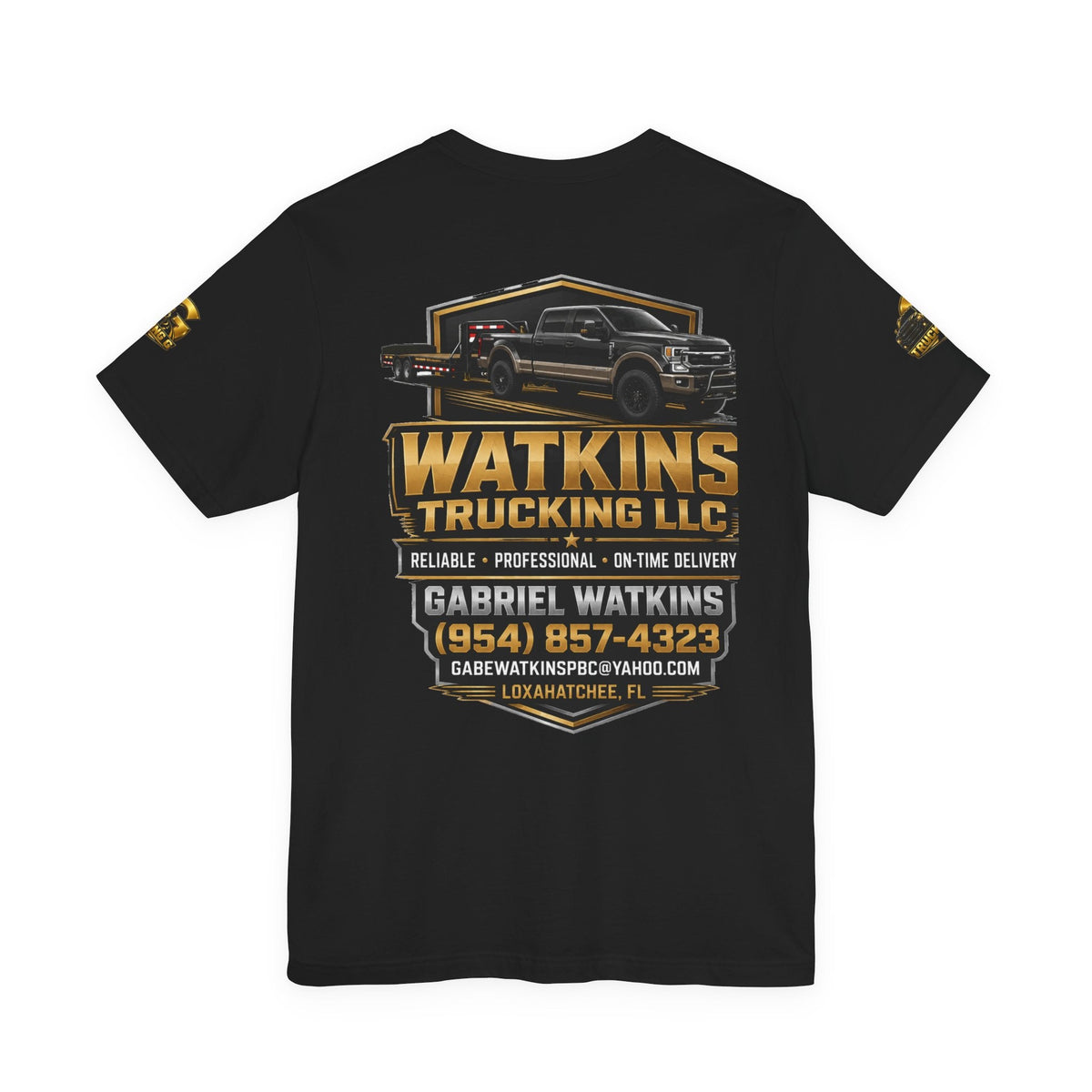 Custom Logo T‑Shirt — Contact Graphic Tee - Getmgirlzworld Shop