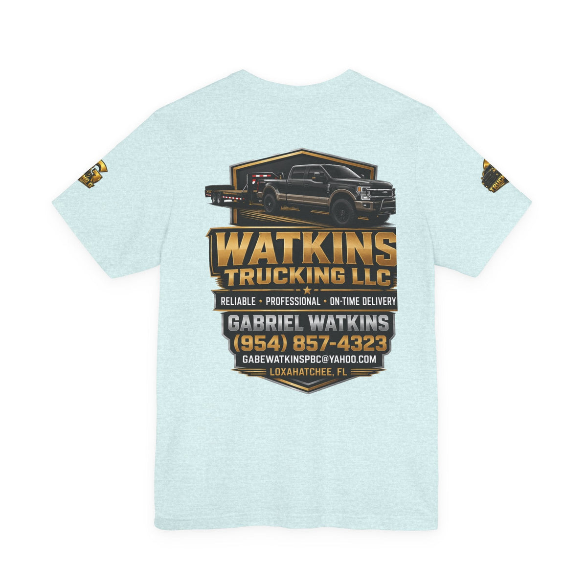 Custom Logo T‑Shirt — Contact Graphic Tee - Getmgirlzworld Shop