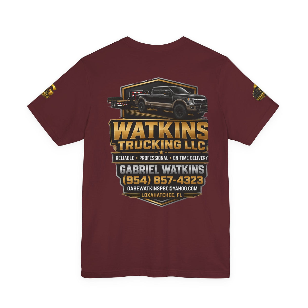 Custom Logo T‑Shirt — Contact Graphic Tee - Getmgirlzworld Shop