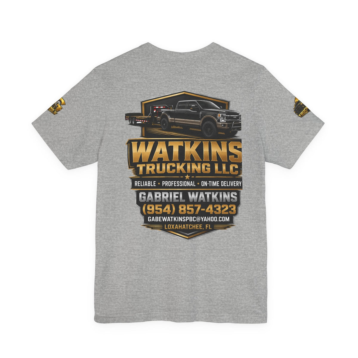 Custom Logo T‑Shirt — Contact Graphic Tee - Getmgirlzworld Shop