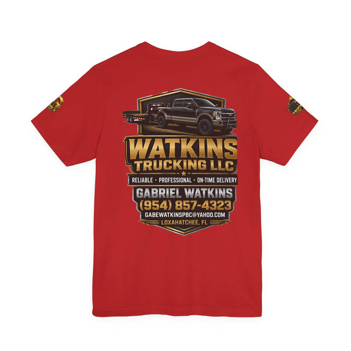 Custom Logo T‑Shirt — Contact Graphic Tee - Getmgirlzworld Shop