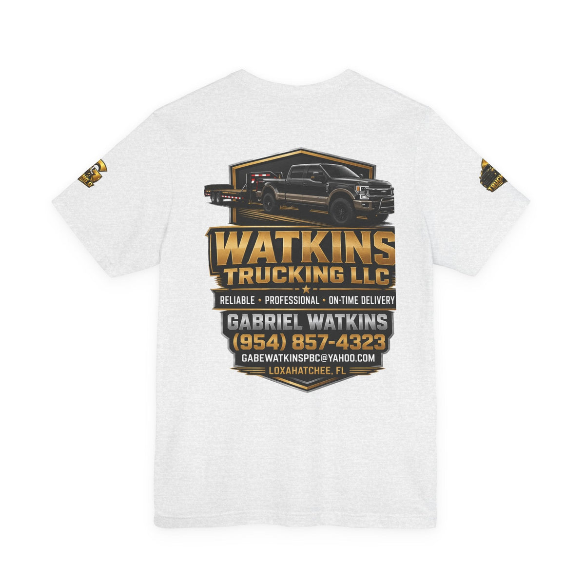 Custom Logo T‑Shirt — Contact Graphic Tee - Getmgirlzworld Shop
