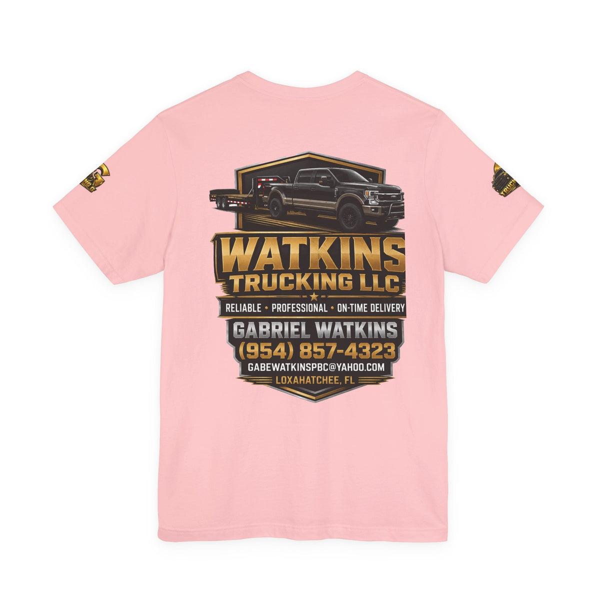 Custom Logo T‑Shirt — Contact Graphic Tee - Getmgirlzworld Shop