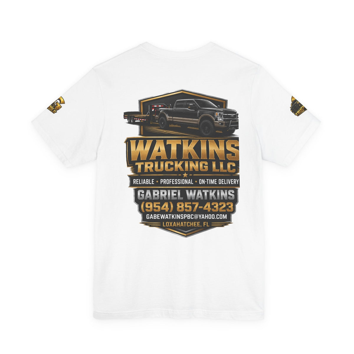 Custom Logo T‑Shirt — Contact Graphic Tee - Getmgirlzworld Shop