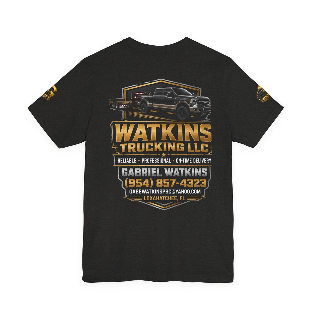 Custom Logo T‑Shirt — Contact Graphic Tee - Getmgirlzworld Shop