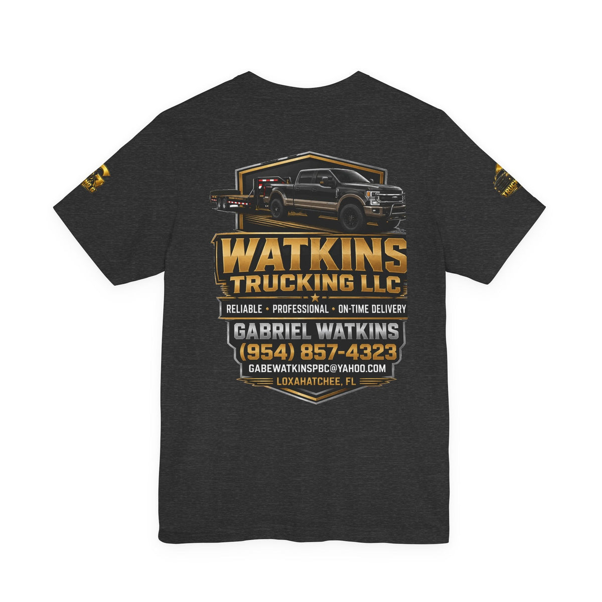 Custom Logo T‑Shirt — Contact Graphic Tee - Getmgirlzworld Shop