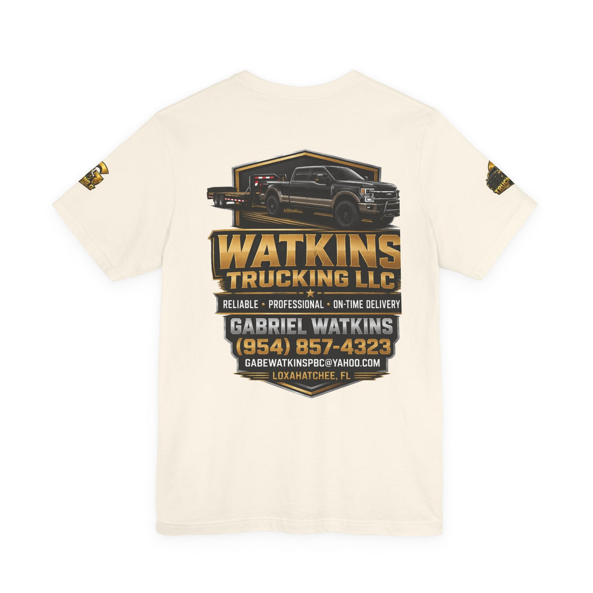 Custom Logo T‑Shirt — Contact Graphic Tee - Getmgirlzworld Shop