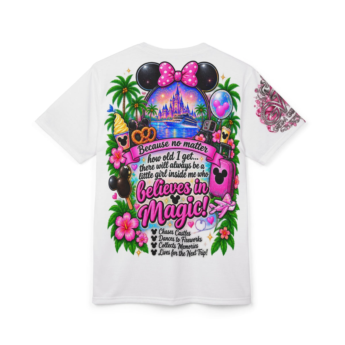 Disney Child Princess Tee – "When the inner Disney Child stays alive in the grown-up Princess" All-Over Print - Getmgirlzworld Shop