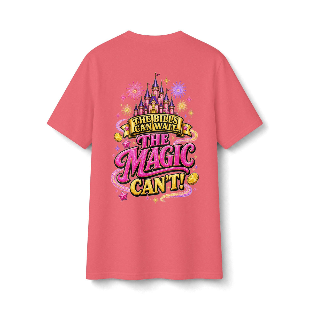 Disney Money V-Neck Tee — “If I Say I’m Broke It’s Disney Money” Graphic Shirt - Getmgirlzworld Shop