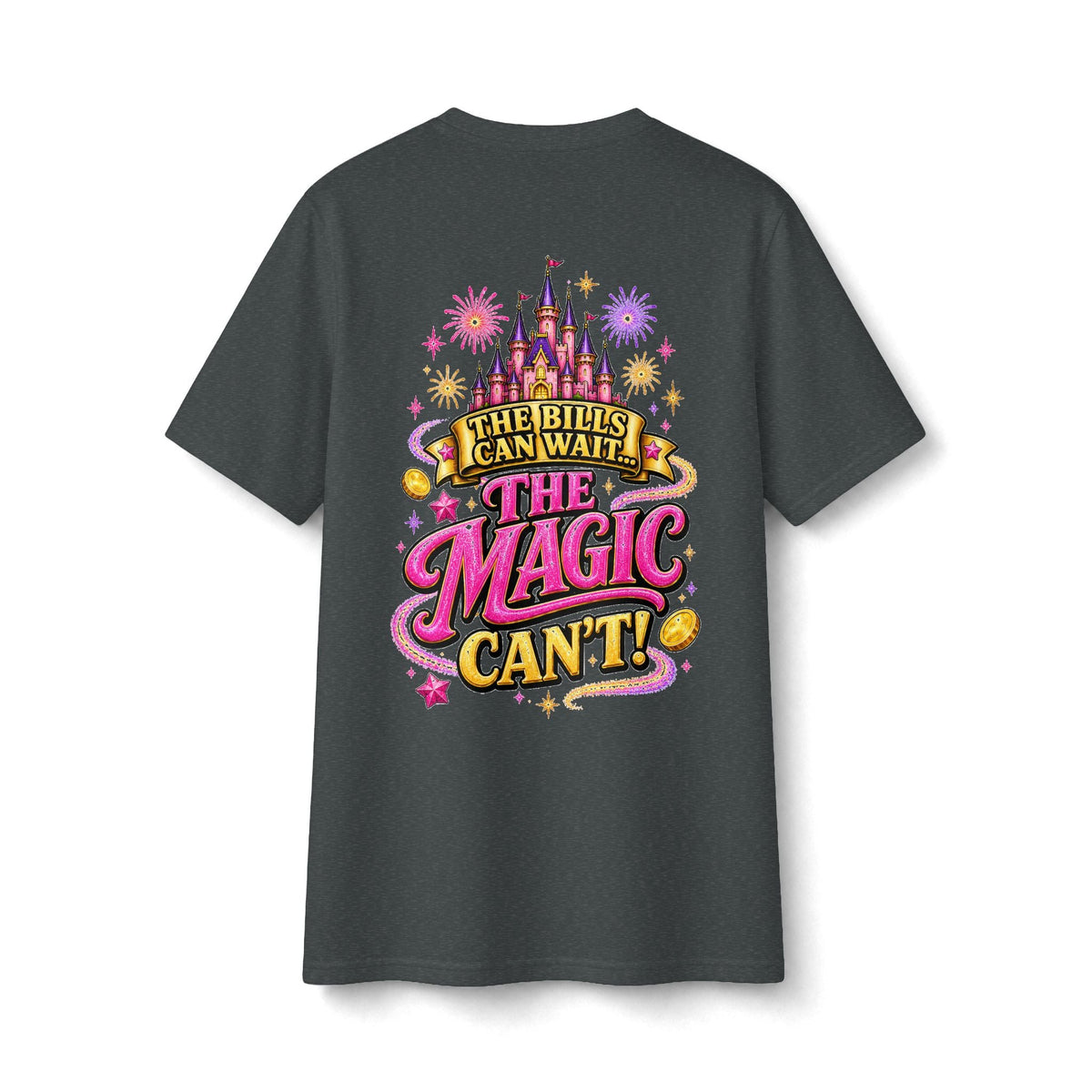 Disney Money V-Neck Tee — “If I Say I’m Broke It’s Disney Money” Graphic Shirt - Getmgirlzworld Shop