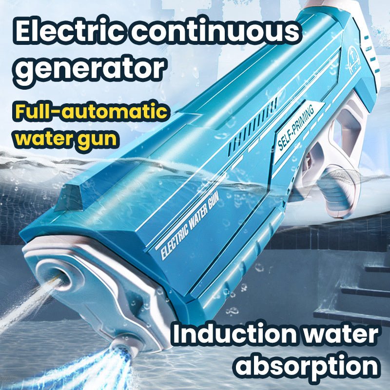 Electric Water Gun Automatic Spraying Toy High - pressure And Ultra Far - Getmgirlzworld Shop