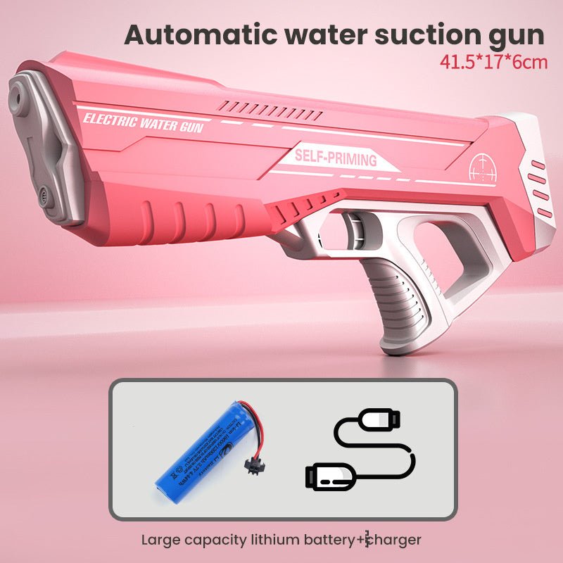 Electric Water Gun Automatic Spraying Toy High - pressure And Ultra Far - Getmgirlzworld Shop