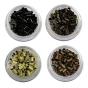 Copper Micro Rings Beads - Hair Extension Tool for Wigs & Weaves - [Color Options]