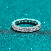 GRA Certified Moissanite Ring D VVS1 Lab Diamond Engagement