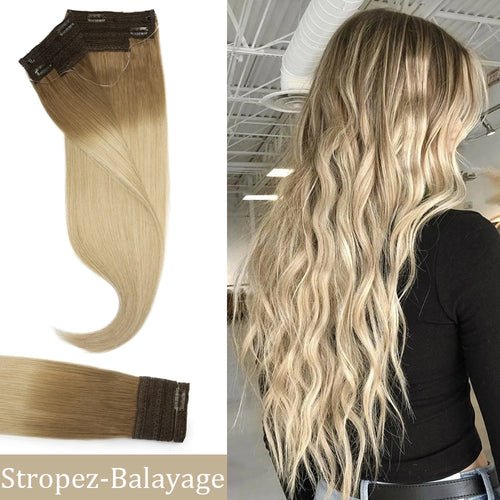 Human Hair Extension Fish Line Crystal Elastic Line Hair Extension - Getmgirlzworld Shop