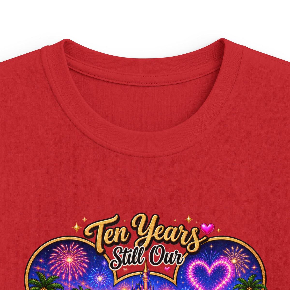Kids T-Shirt — "Ten Years, Still One" Castle Magic Happily Ever After Tee - Getmgirlzworld Shop