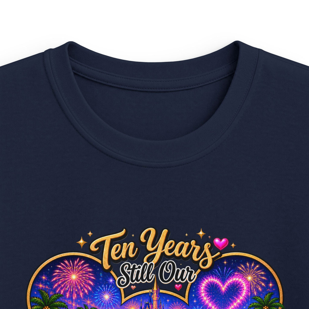 Kids T-Shirt — "Ten Years, Still One" Castle Magic Happily Ever After Tee - Getmgirlzworld Shop