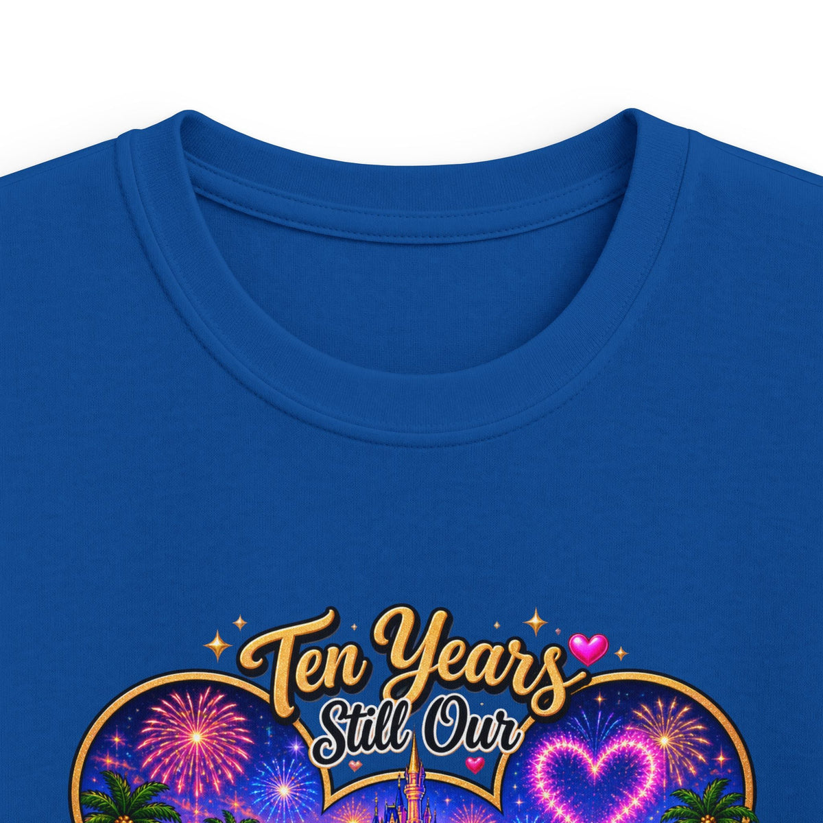 Kids T-Shirt — "Ten Years, Still One" Castle Magic Happily Ever After Tee - Getmgirlzworld Shop