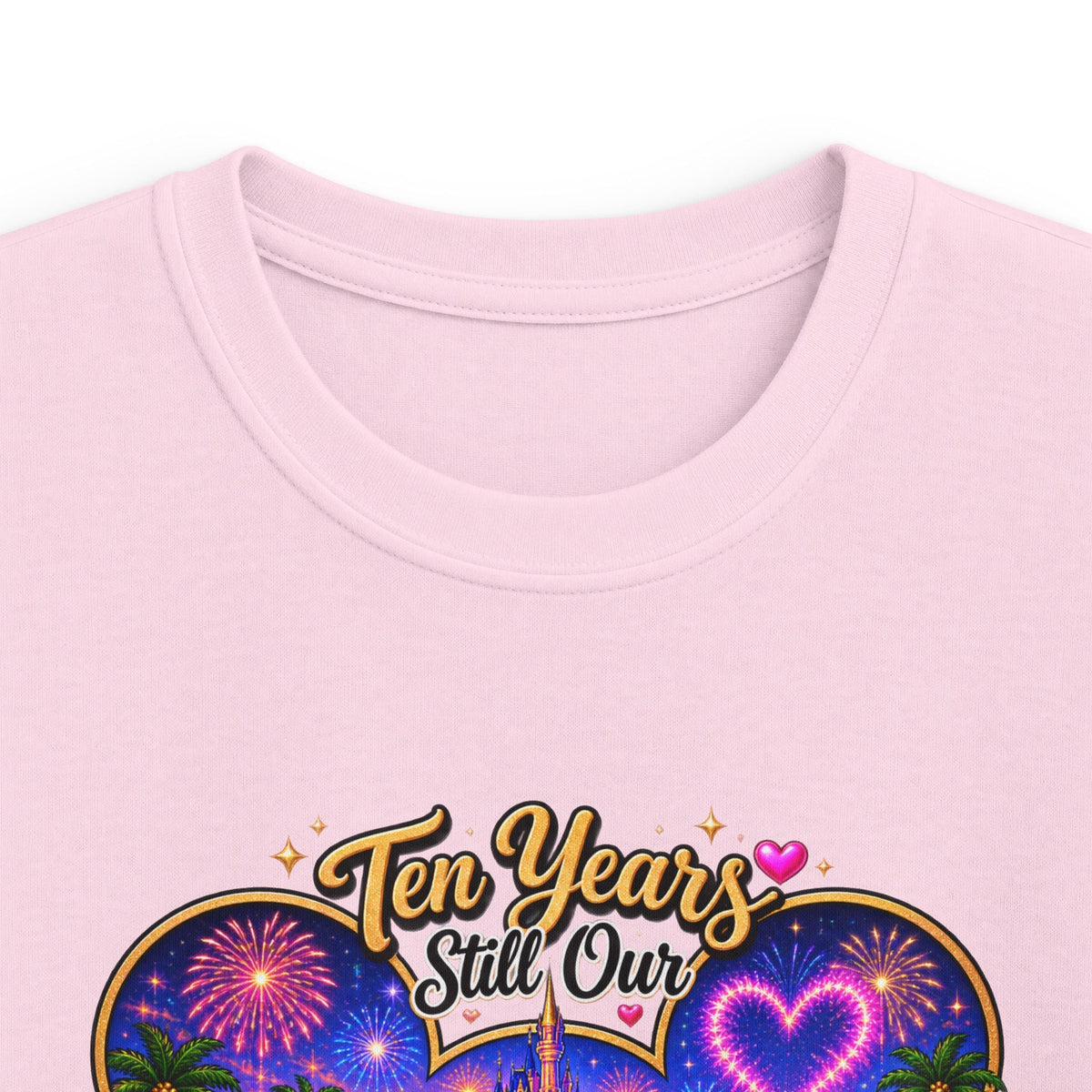 Kids T-Shirt — "Ten Years, Still One" Castle Magic Happily Ever After Tee - Getmgirlzworld Shop
