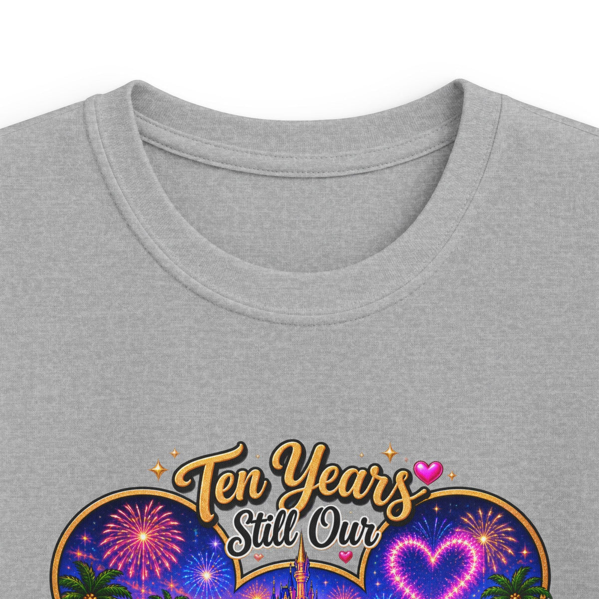 Kids T-Shirt — "Ten Years, Still One" Castle Magic Happily Ever After Tee - Getmgirlzworld Shop