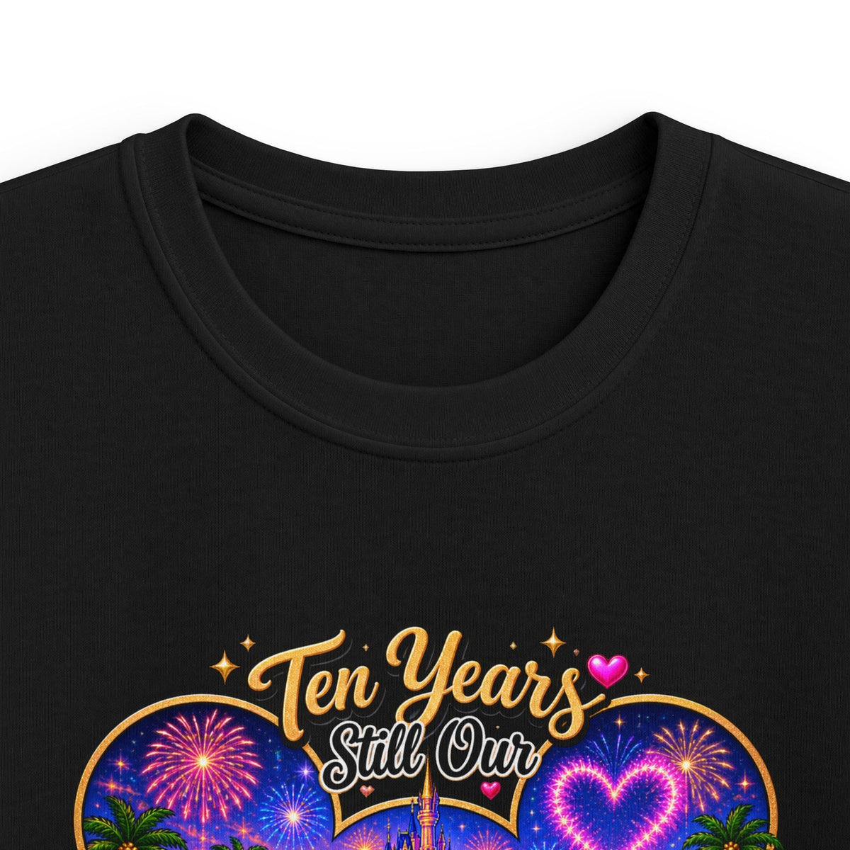 Kids T-Shirt — "Ten Years, Still One" Castle Magic Happily Ever After Tee - Getmgirlzworld Shop