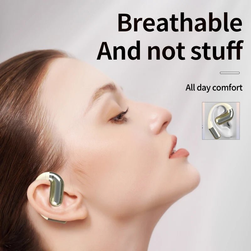 OWS Ear Hanging True Wireless Two Ear Bluetooth Earphones Open Non In - Getmgirlzworld Shop