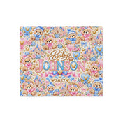Personalized Baby  Teddy Bear Castle Sweatshirt Blanket