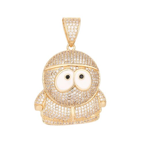 Personalized Hip Hop 14k Gold Plated Cute Teddy Bears Multiple Colors - Getmgirlzworld Shop