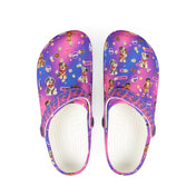 Purple Xano #34 Cartoon Adult Clogs