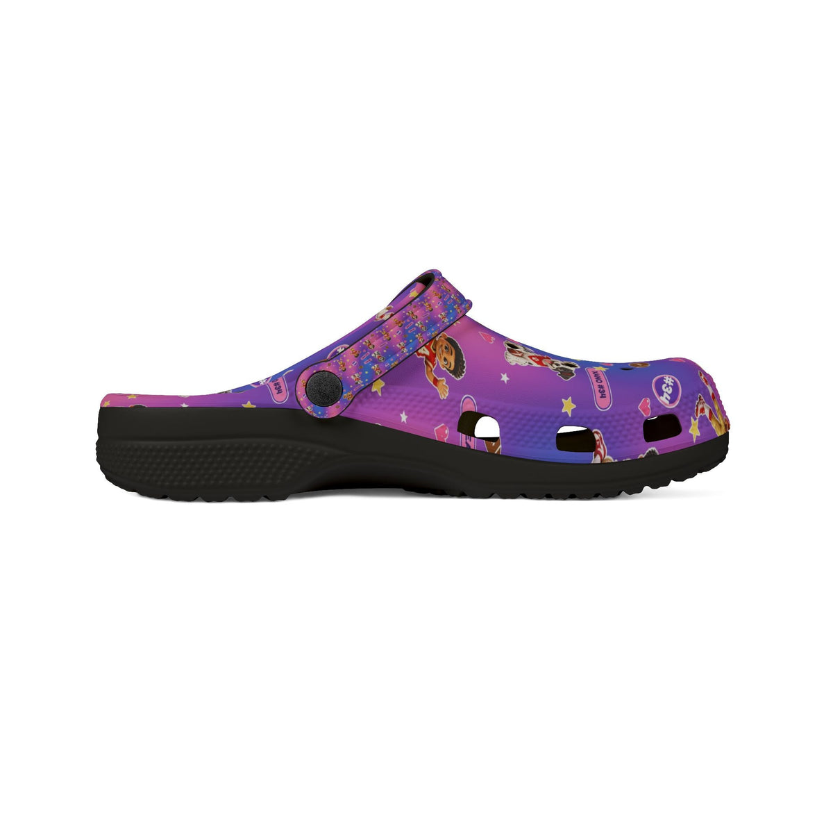 Purple Xano #34 Cartoon Adult Clogs - Getmgirlzworld Shop