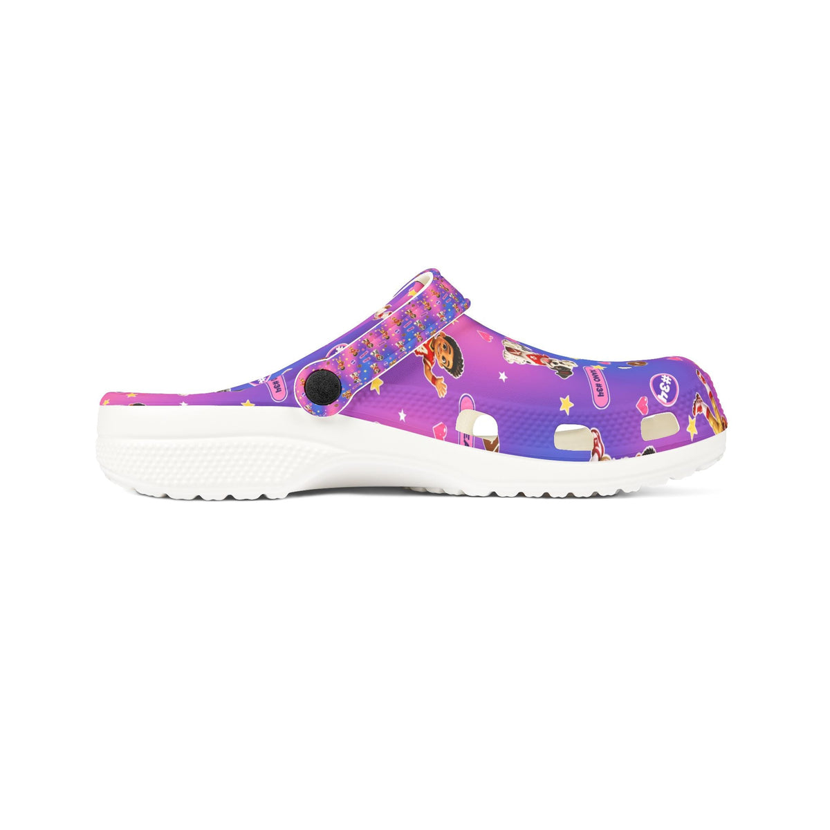 Purple Xano #34 Cartoon Adult Clogs - Getmgirlzworld Shop